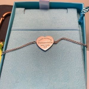 Tiffany heart bracelet